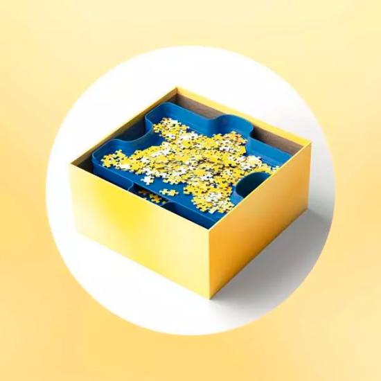 Separador de peças Ravensburger Sort and Go de 8 bandejas